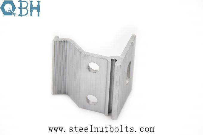 گیره های سقف صفحه خورشیدی OEM Aluminium 6005-T5 Stainless Steel 304 3