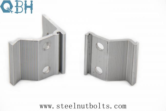 گیره های سقف صفحه خورشیدی OEM Aluminium 6005-T5 Stainless Steel 304 5